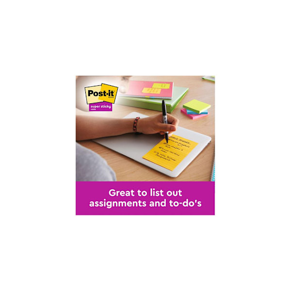 Notes POST-IT SS linjerat 125x200mm 2/fp