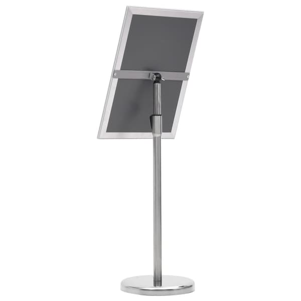 Skyltställ A3 silver aluminiumlegering