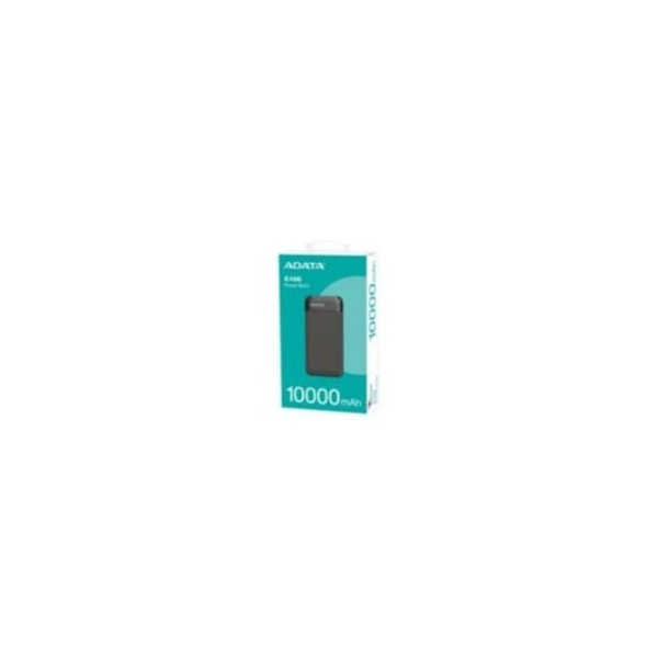 ADATA PC100 strömförsörjningsbank - Li-pol - 2 x USB, 24 pin USB-C Svart