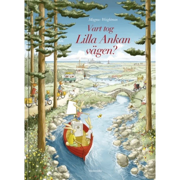 Vart tog Lilla Ankan vägen? (inbunden)