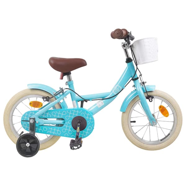 Barncykel 12 Tum för 2-4 åringar Ljusblå
