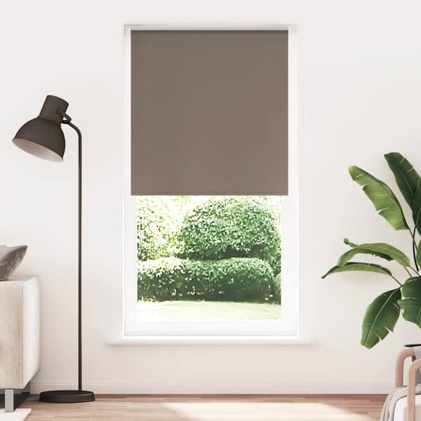 Mörkläggningsgardin kaffe 95x210 cm tyg bredd 90,7 cm polyester