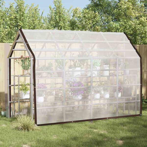 Växtskydd med öljetter 3x6 m polyeten