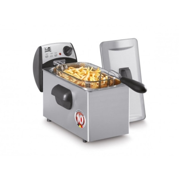 FRITEL Starter FR 1355 - fritös - rostfritt stål Grå