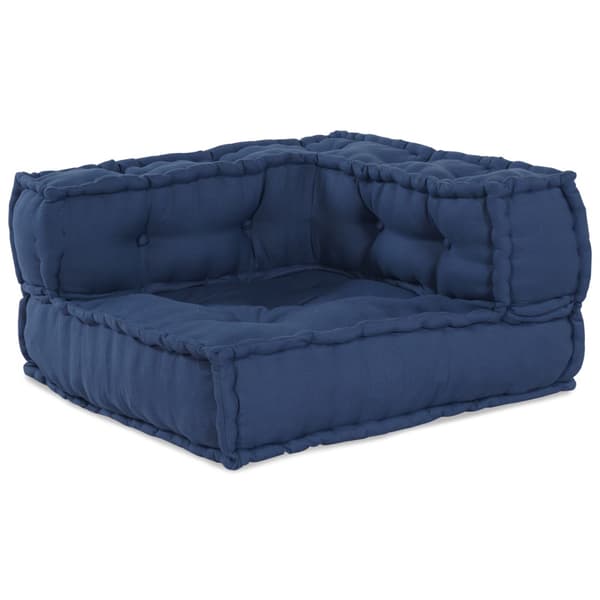 Modulsofa enhet 3 pcs Indigo Tyg