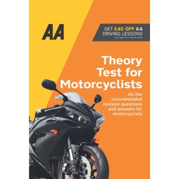 AA Theory Test for Motorcyclists (häftad, eng)