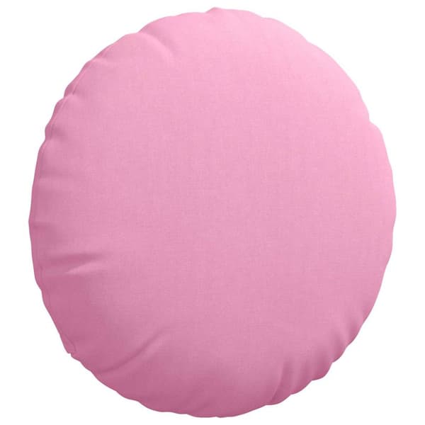 Sittkuddar 2 pcs Rosa Ø80 x 29 cm tyg
