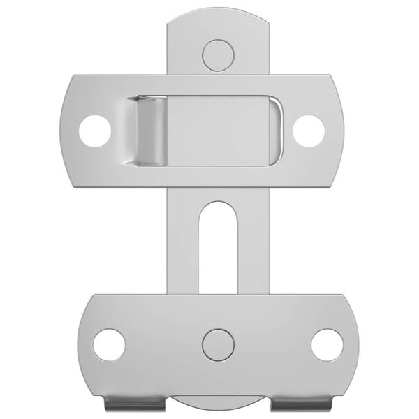 Dörrlås 2 pcs Silver 70 x 8 mm Stål