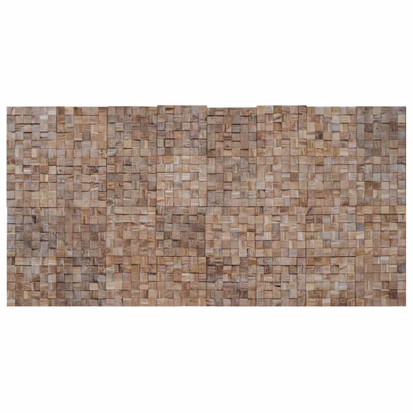 Väggpanel 11 st Naturlig 30 x 30 x 2 cm
