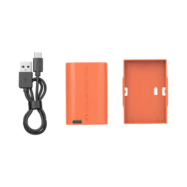SmallRig 5407 Camera Battery USB-C Rechargable Canon LP-E6P Orange