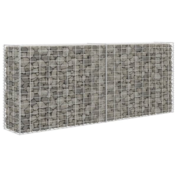 Gabion galvaniserat stål 85x30x200 cm