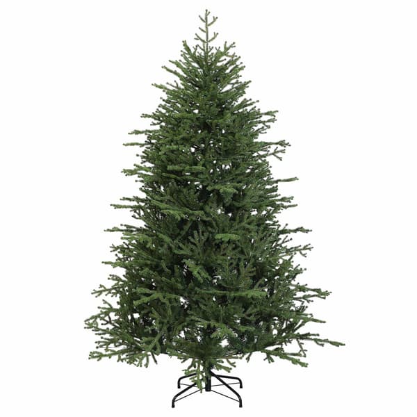 Plast Hingad Julgran 150 cm 150 LED-lampor Varmvit PE & PVC