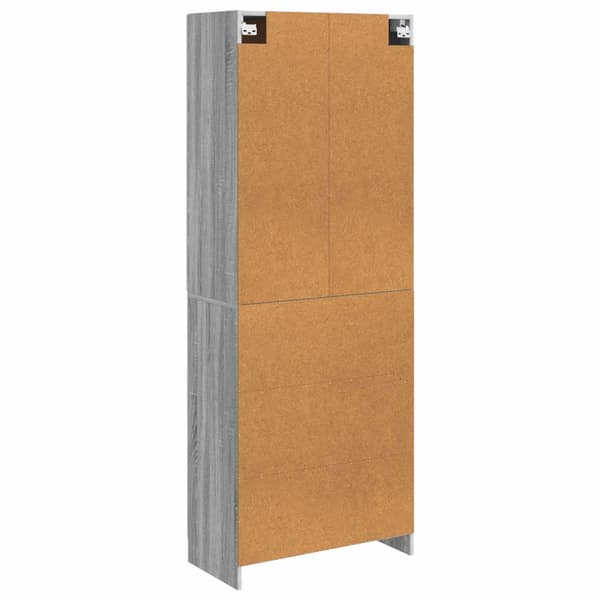 Skåpset 2 pcs Konstruerat trä
