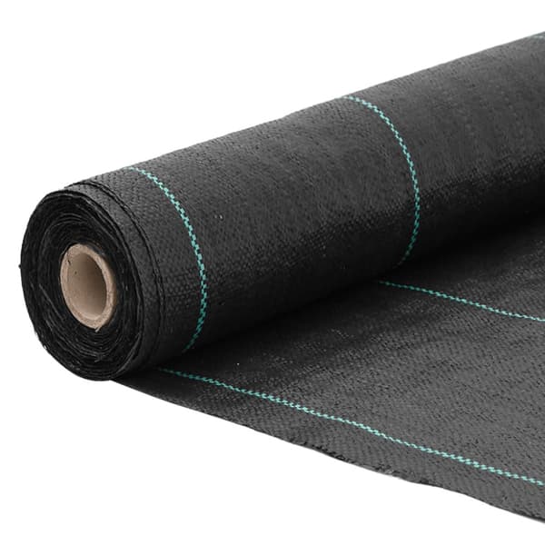 Ogräsmatta svart 1,5x25 m PP
