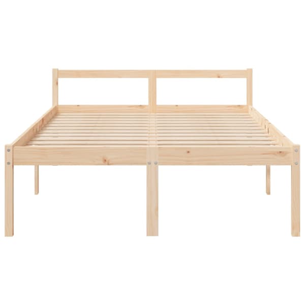 Säng 120x200 cm massiv furu