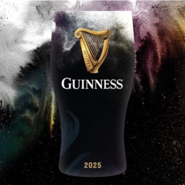 Guinness Square Wall  Calendar 2025