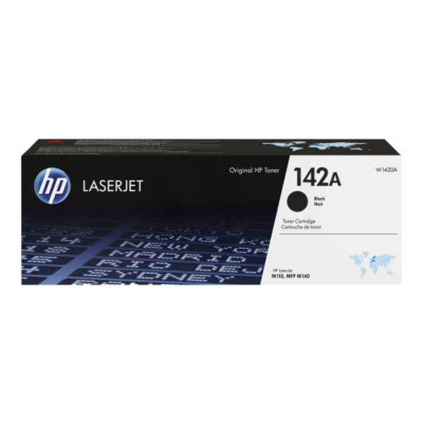 HP 142A - svart - original - LaserJet - tonerkassett (W1420A)