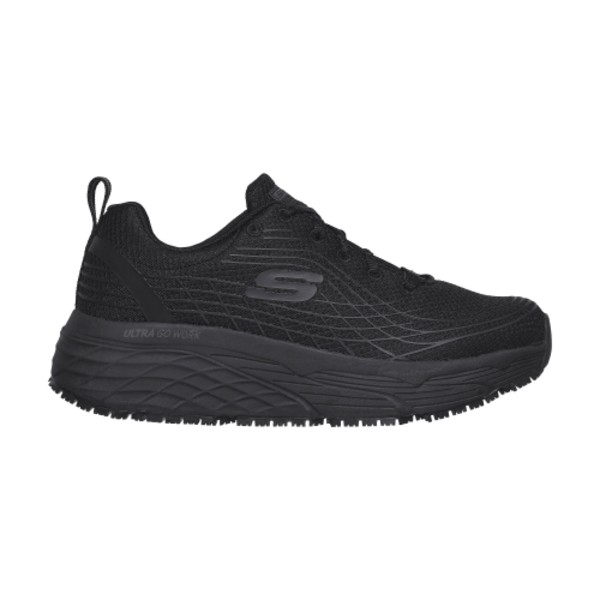 Max Cushioning Work Shoe w Black Female
