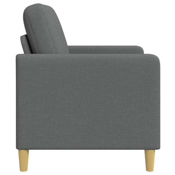 Soffa med förvaring Mörkgrå 72 x 78 x 87 cm Polyester