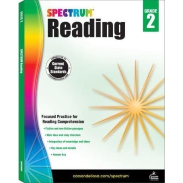 Spectrum Reading Workbook Grade 2 (häftad, eng)