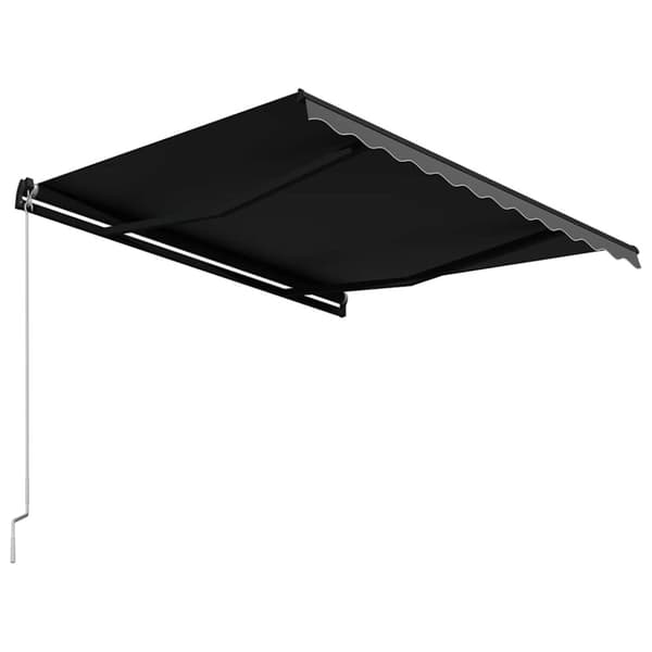 Markis manuellt infällbar 350x250 cm antracit
