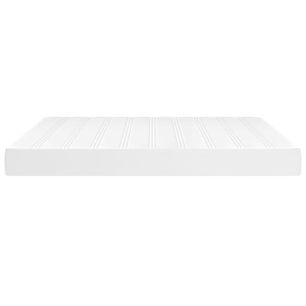 Pocketresårmadrass medium vit 160x200x20 cm konstläder
