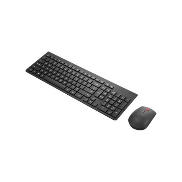 Lenovo Essential Wireless Combo Gen 2 - sats med tangentbord och mus - Nordisk - svart Inmatningsenhet