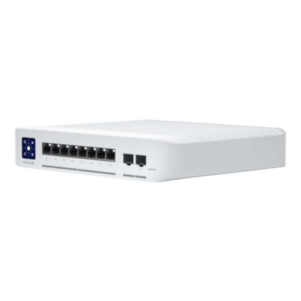 Ubiquiti UniFi Enterprise - switch - 8 portar - Administrerad Rostfritt stål