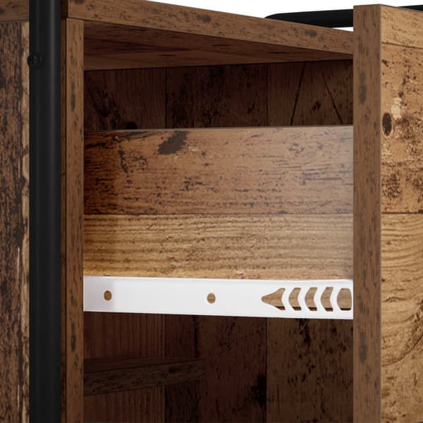 Sideboard Gammalt trä 97 x 33 x 81 cm Konstruerat trä