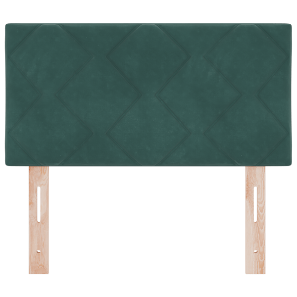 LED huvuddyna Mörkgrön 80 cm Sammet