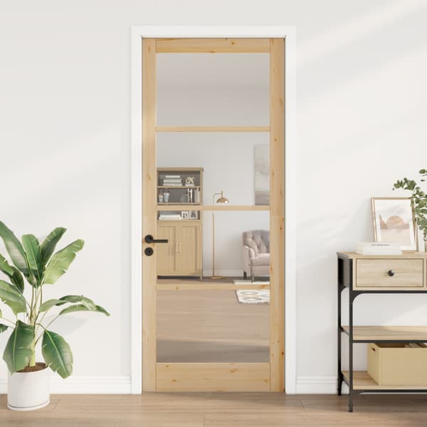 Inredningsdörr ORKDAL Brun 93 x 232 cm