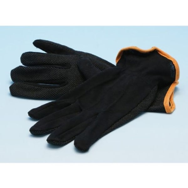 Textilhandske svart M 12/fp