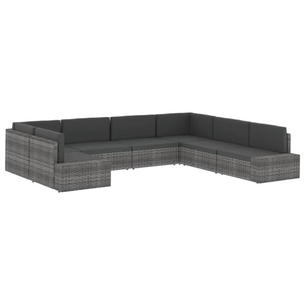 Modulsoffa 2-sits konstrotting brun