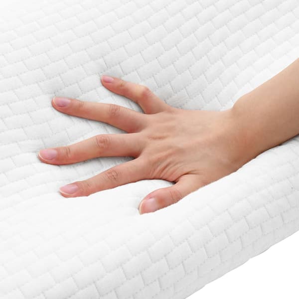 Sovkudde Enfärgad Vit 57 x 37 x 11,5 cm Minneskum