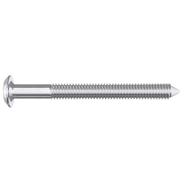 Möbelskruvar 12 pcs Silver M6 x 60 mm Stål