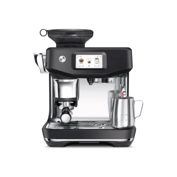 Sage SES881BTR4FEU1 the Barista Touch Impress - automatisk kaffekokare med mjölkskummare - 9 bar - svart tryffel