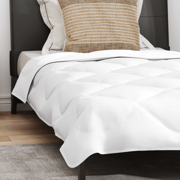 Sommar Duvet med kudde 2 pcs Vit Mikrofiber