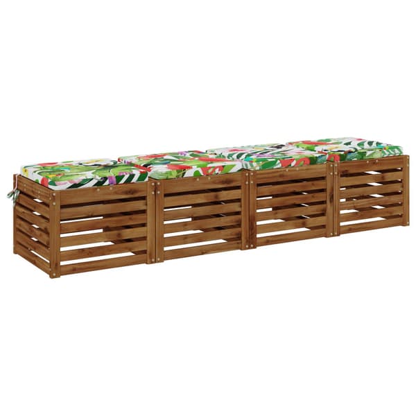 4-delade Sittdynor SOEST 4 st 100% Polyester Flerfärgsdesign
