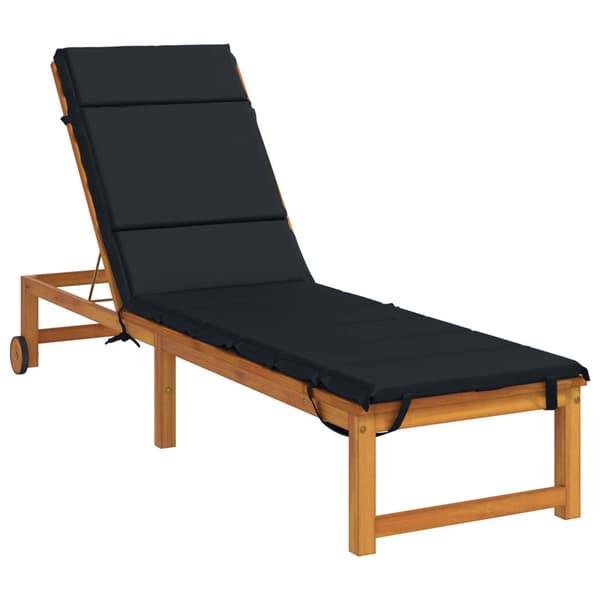 Solstol Kudde GEMERT 100% Polyester Mörkblå 200 x 60 x 3 cm