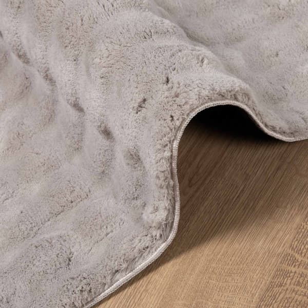 Områdesmattor Rektangulär SIROLO Sand 280 x 200 cm Polyester
