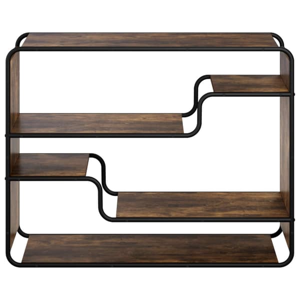 Sideboard Rökt ek 98 x 37,5 x 75,5 cm Konstruerat trä