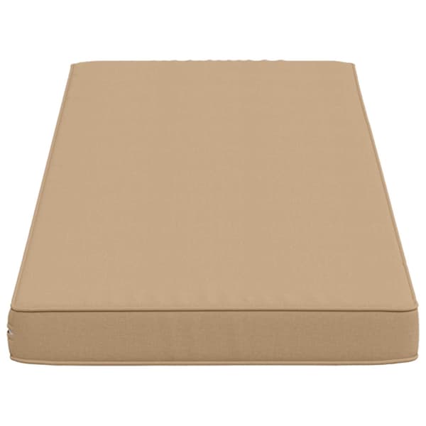 1-delad Bänk Kudde VUGHT 100% Polyester Sand 100 x 40 x 5 cm