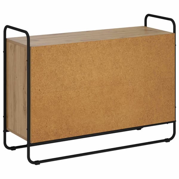 Sideboard Artisan-ek 102 x 35 x 75 cm Konstruerat trä