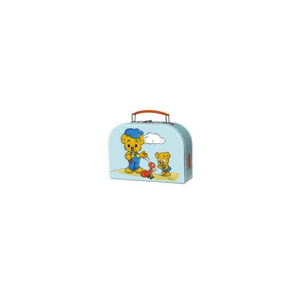 Bamse barnresväska blå, 25cm