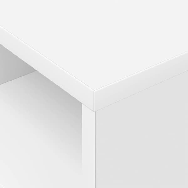 Sidobord 2 pcs Vit 30,5 x 30 x 45 cm Konstruerat trä