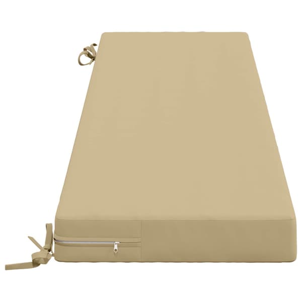 2-delade Bänk Kuddar SOEST 2 st 100% Polyester Beige