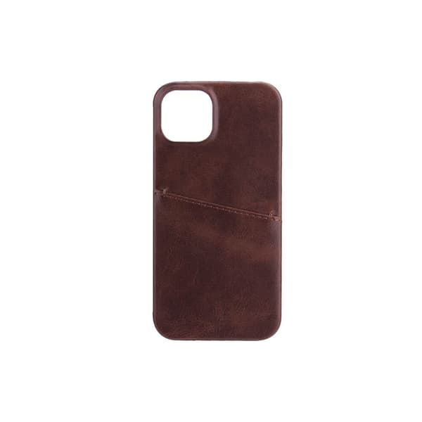 Mobilskal Brun med Kortfack iPhone 13