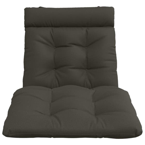 Solstol Kudde VIANEN 100% Polyester Antracit 200 x 80 x 8 cm