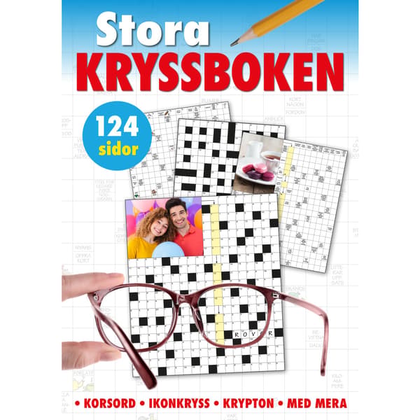 Stora kryssboken (häftad)