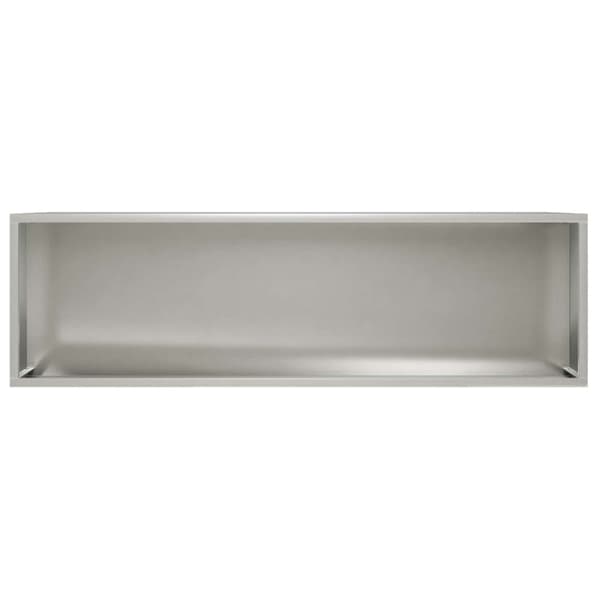 Trädgårdsplanterare Silver 100 x 20 x 49 cm Rostfritt stål